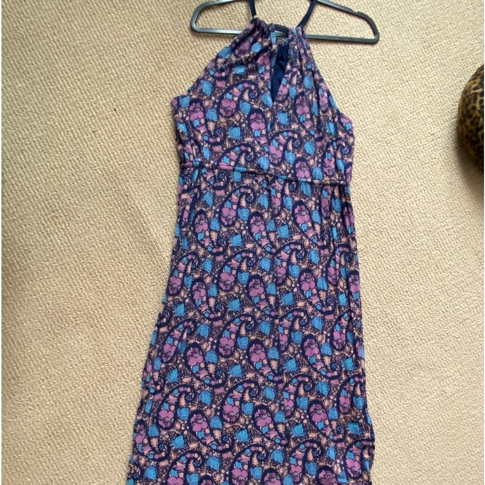 Lucky brand maxi dress floral print